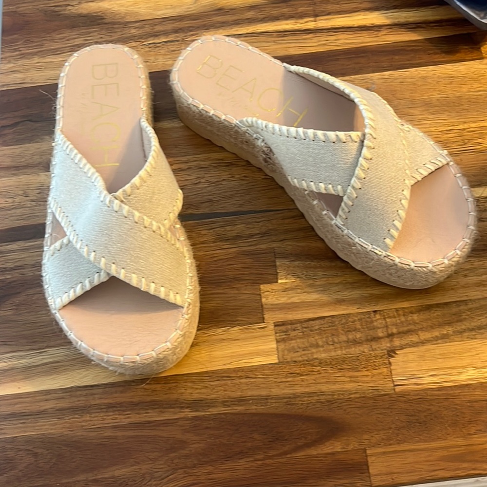 Beach by Matisse Platform Sandals EUC